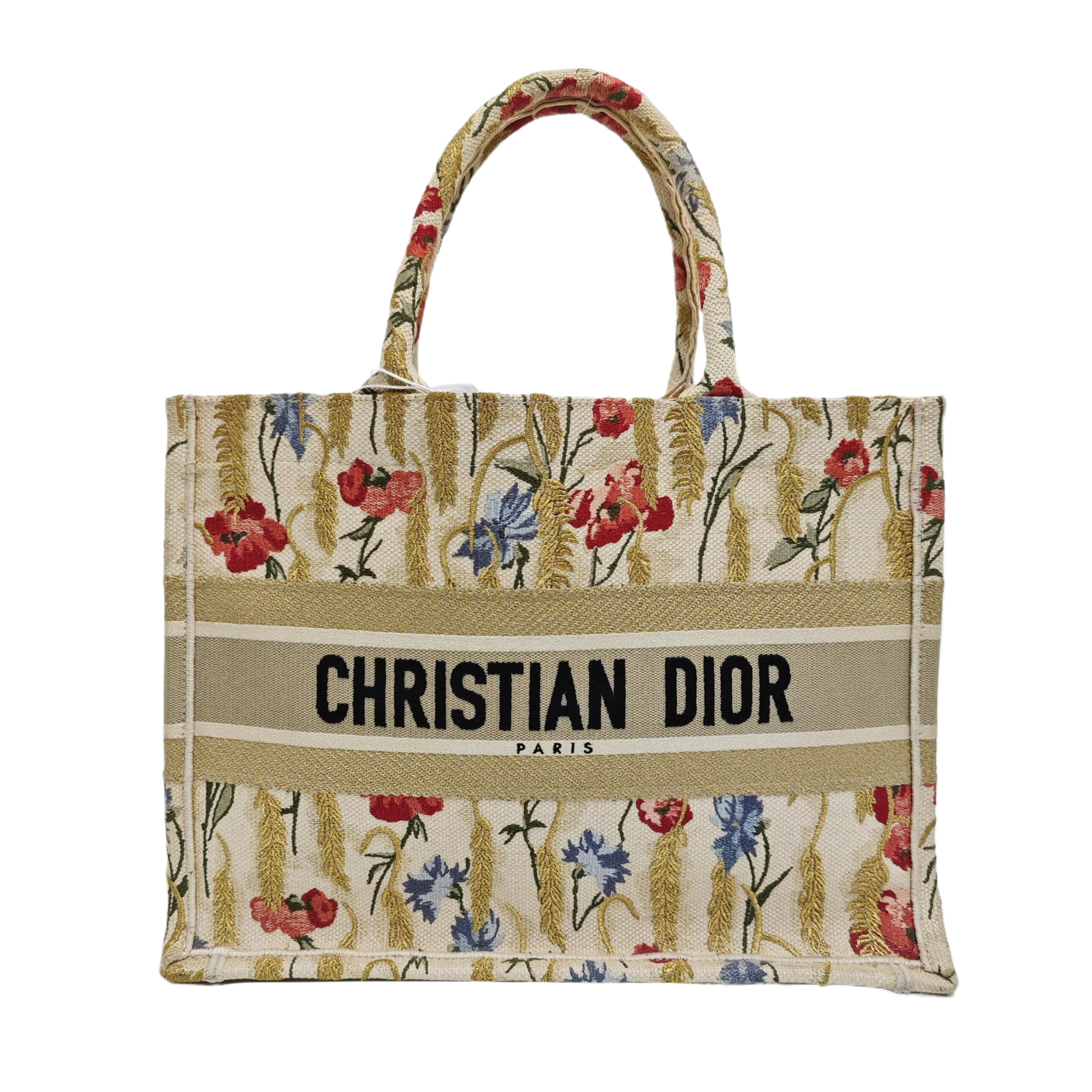 Book Tote Medium Canvas Beige