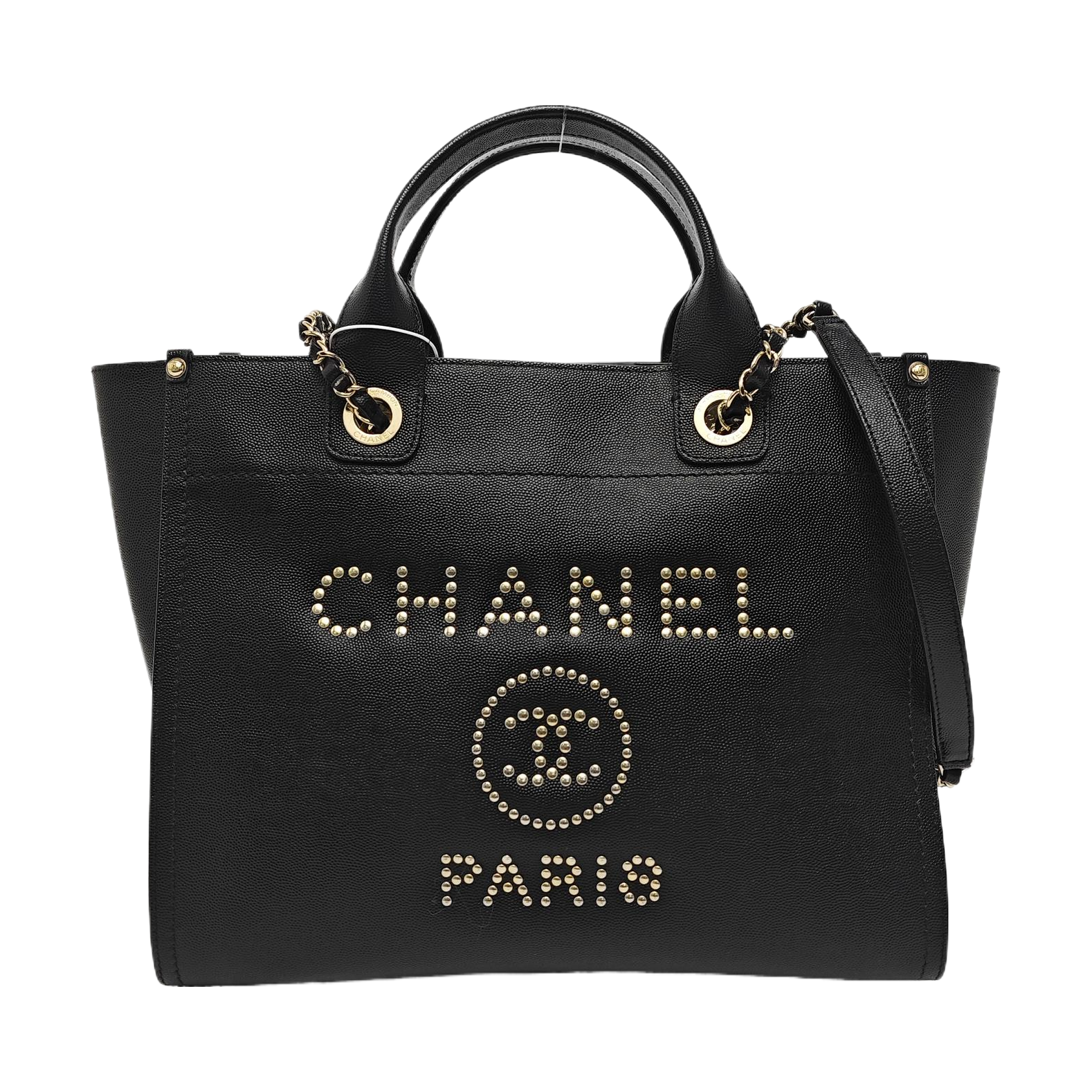 DEAUVILLE Small Calfskin Black