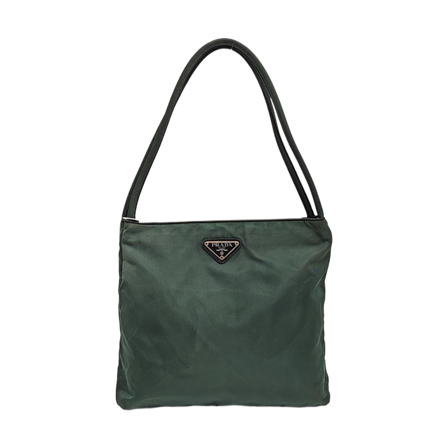 Nylon Tote Bag Green