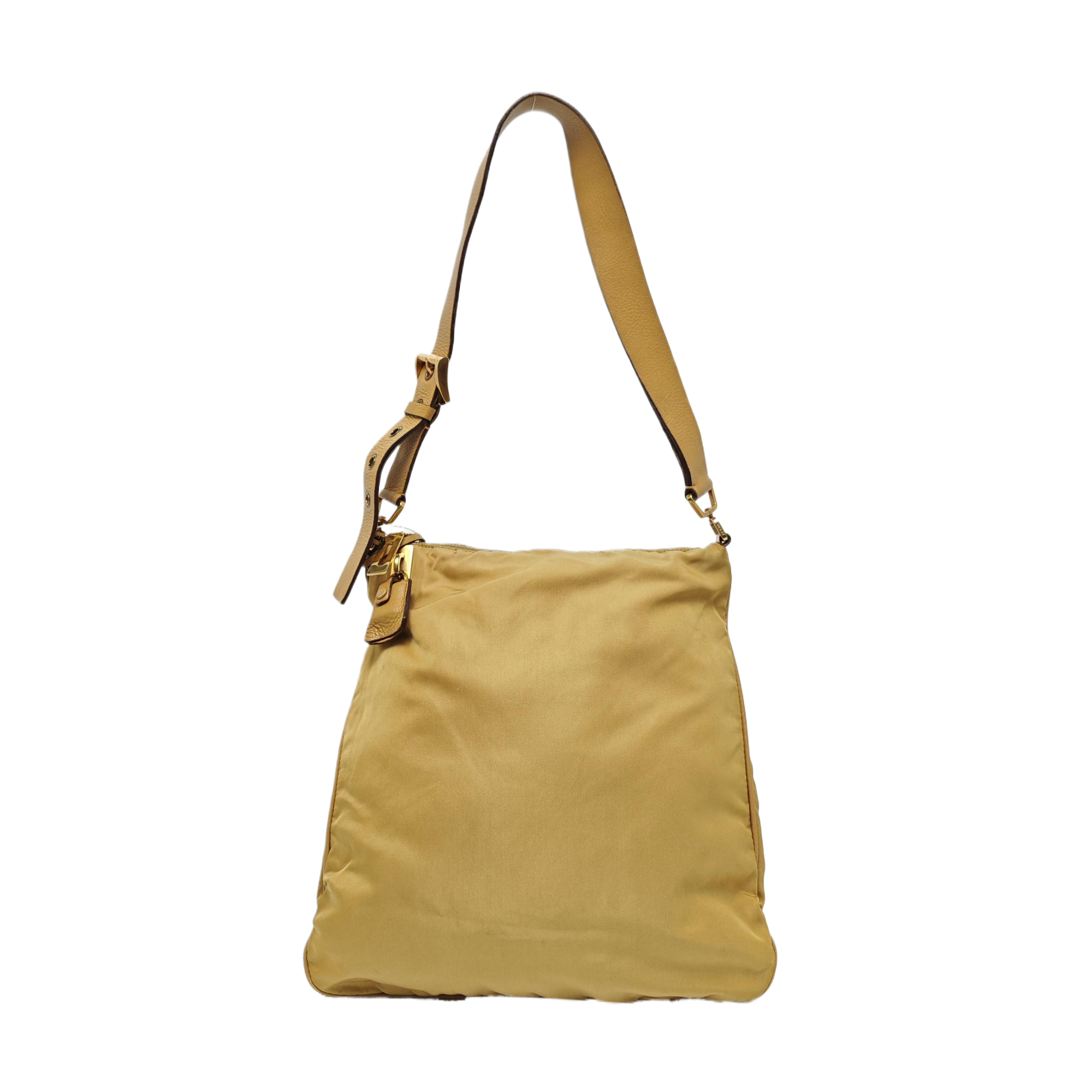 Nylon Shoulder Bag Yellow