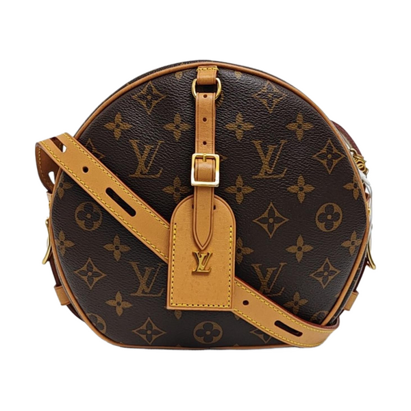 BOITE CHAPEAU MM Monogram Coated Canvas Brown