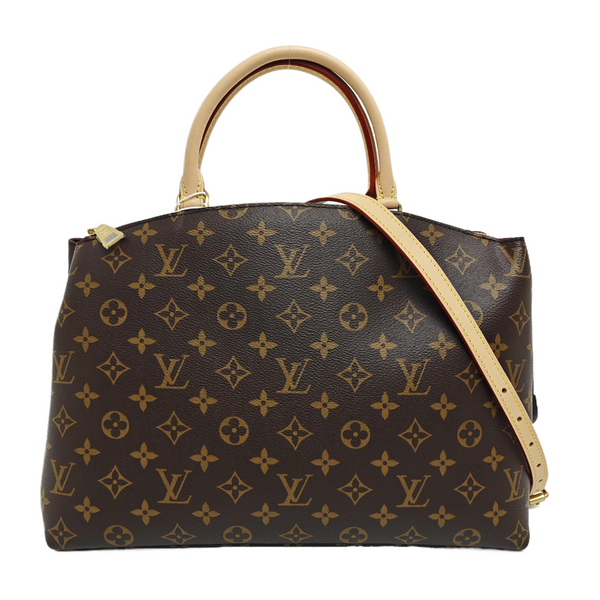 GRAND SAC Monogram Coated Canvas Brown