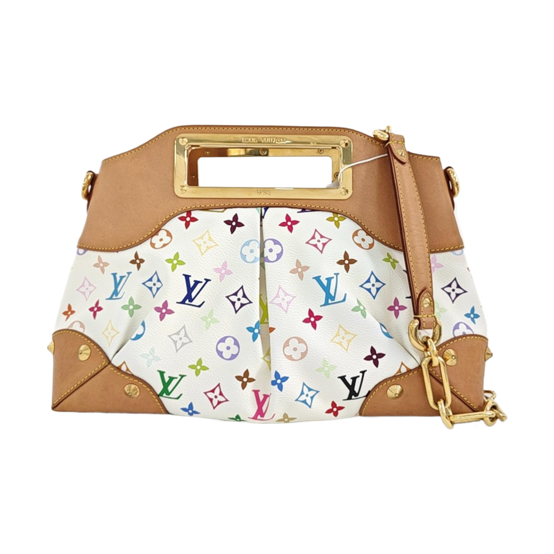 LV × TM JUDY MM Monogram Coated Canvas White