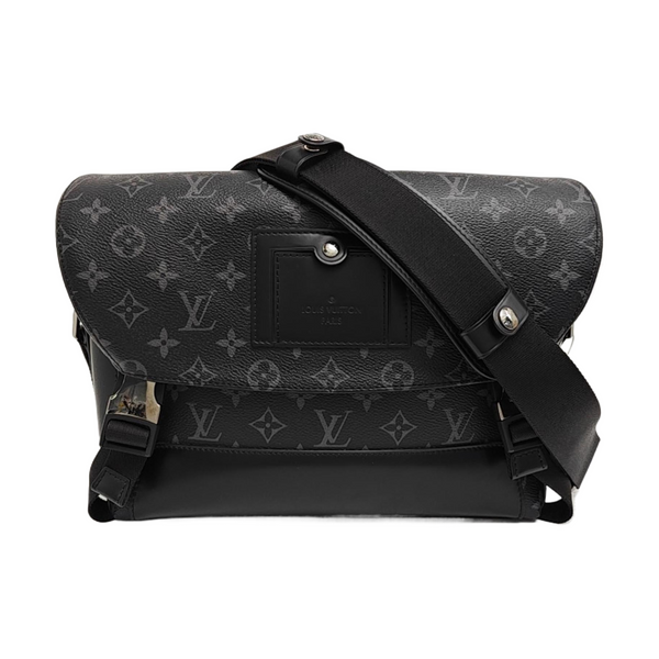 VOYAGER PM Monogram Coated Canvas Black