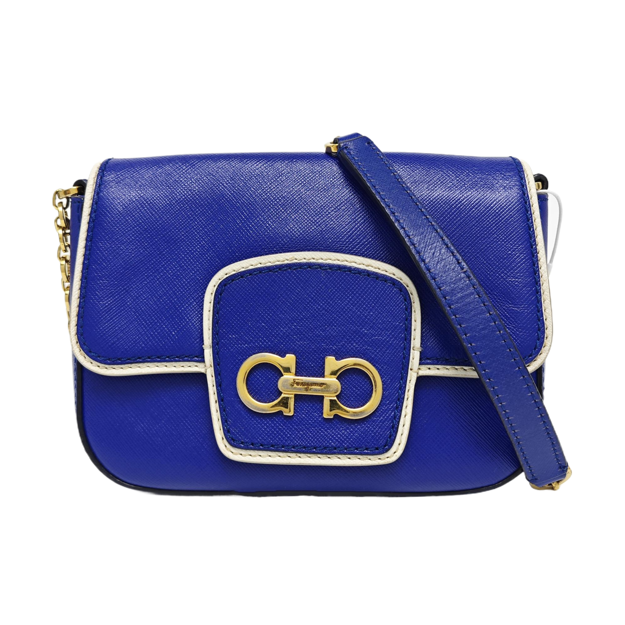 Gancini Calfskin Blue