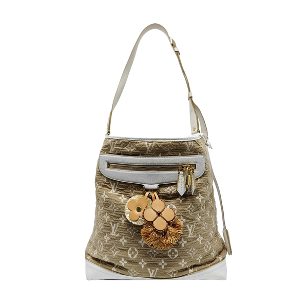SABBIA BESACE Monogram Canvas Brown