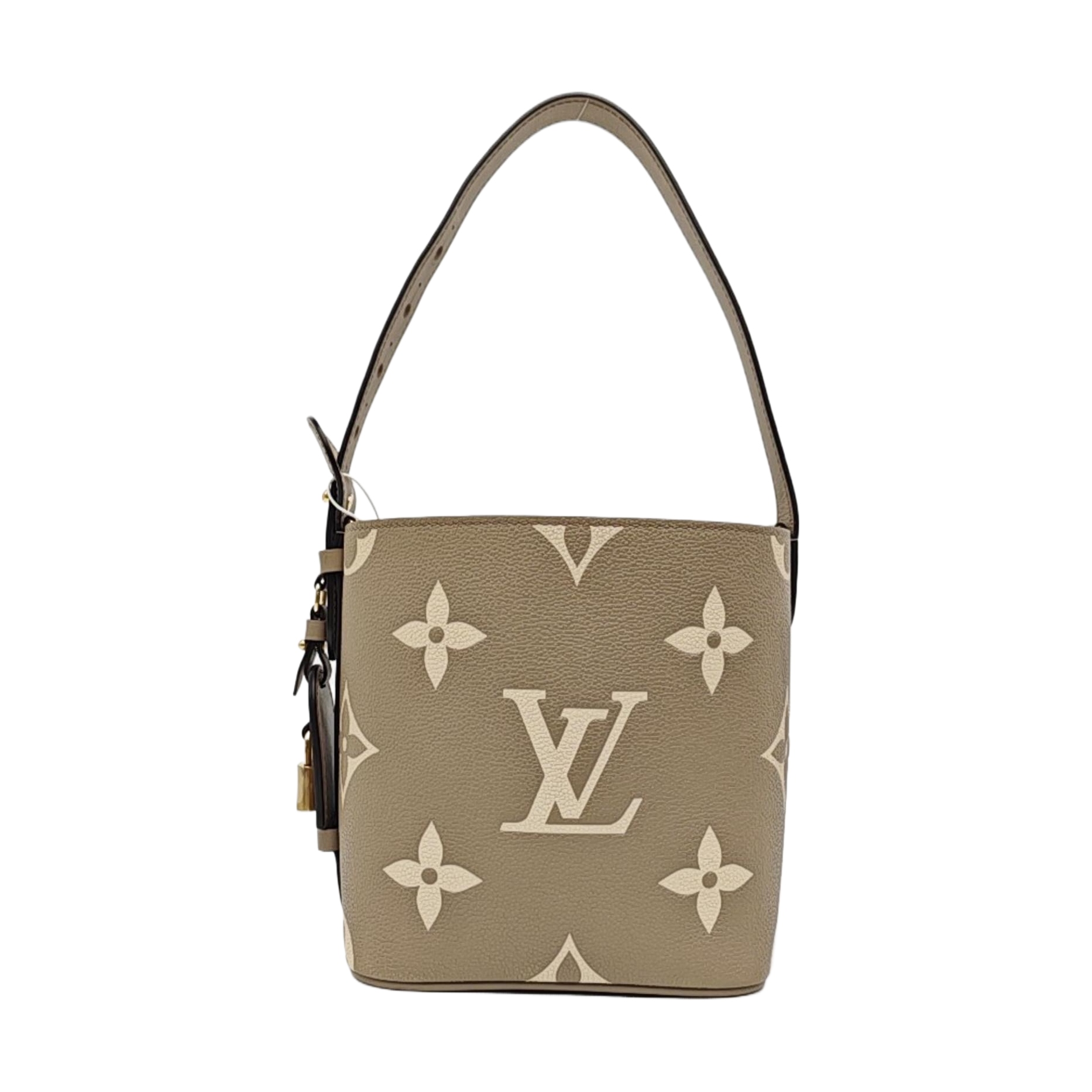 ALL IN BB Monogram Calfskin Gray