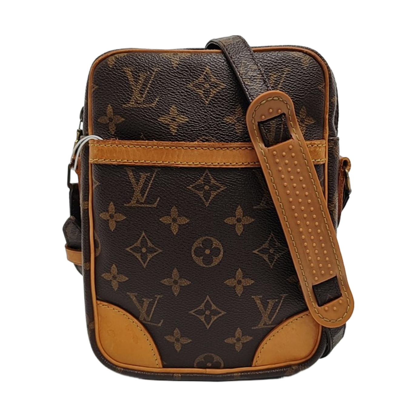 DANUBE Monogram Coated Canvas Brown