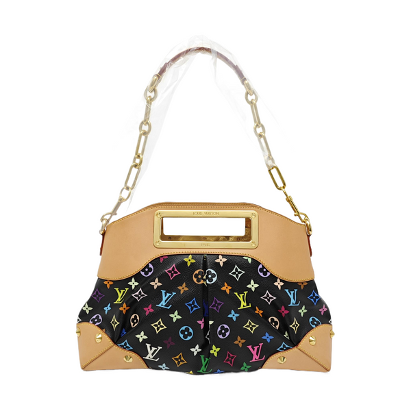 LV × TM JUDY MM Monogram Coated Canvas Black
