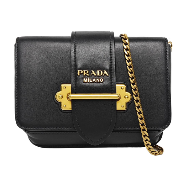 Authenticated pre-owned  Cahier Calfskin Black - Shoulder Bag at Looply