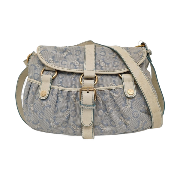 Canvas Shoulder Bag Blue