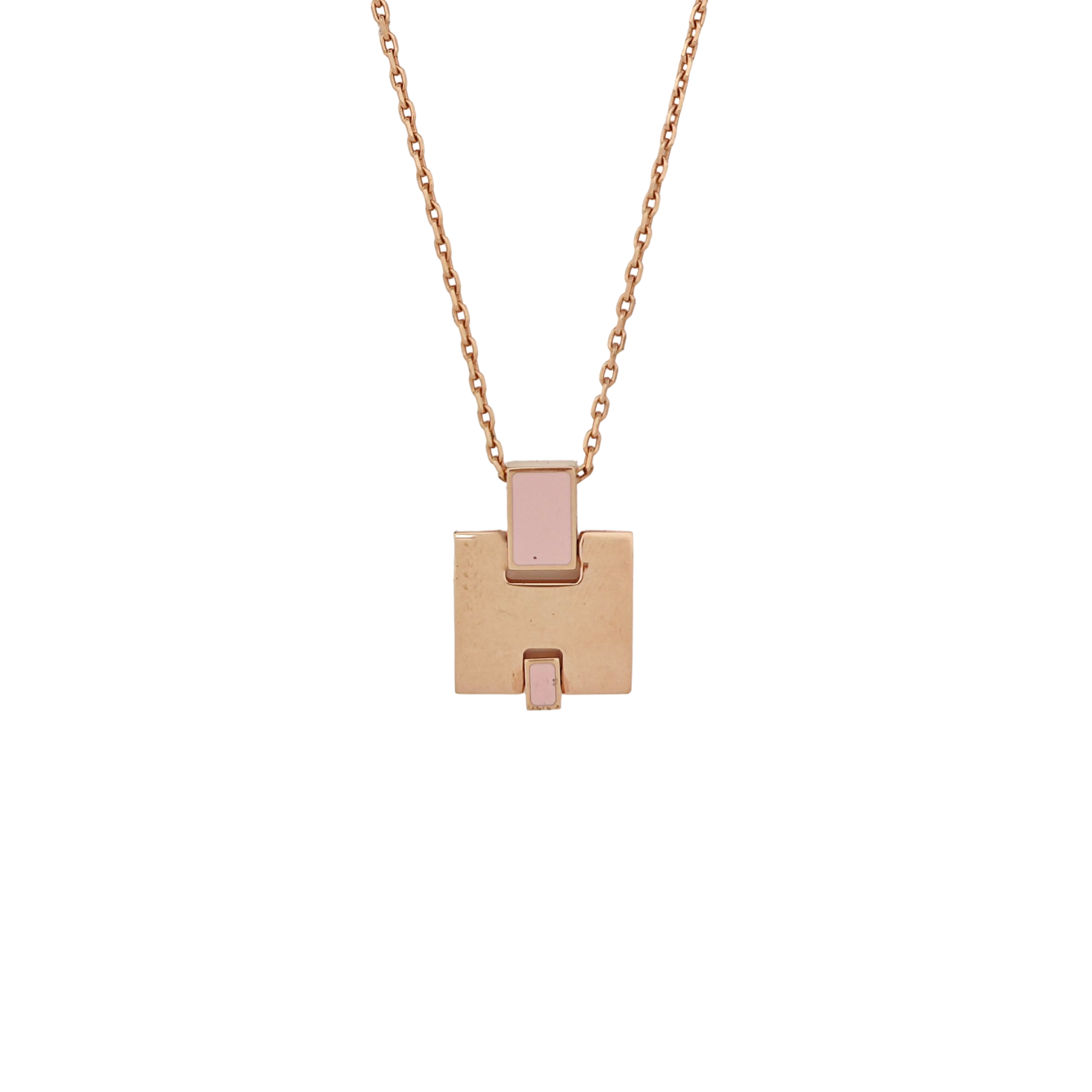 Eileen Metal Rose Gold Necklace