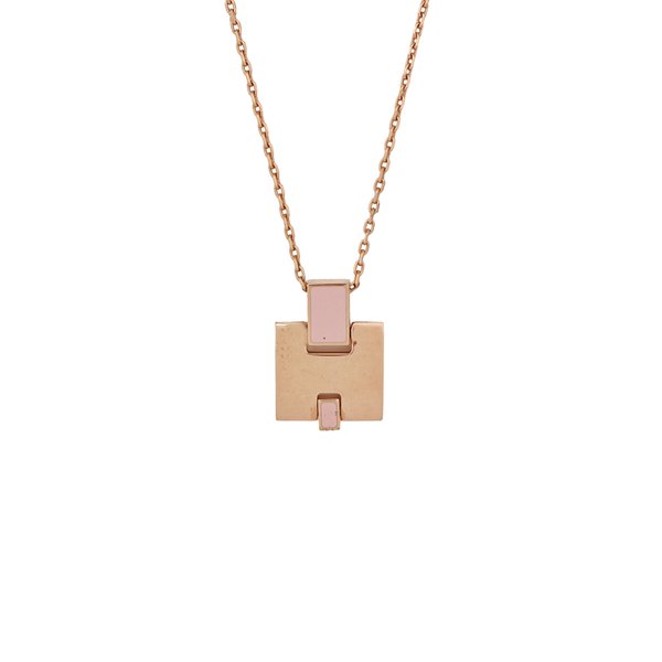 Eileen Metal Rose Gold Necklace