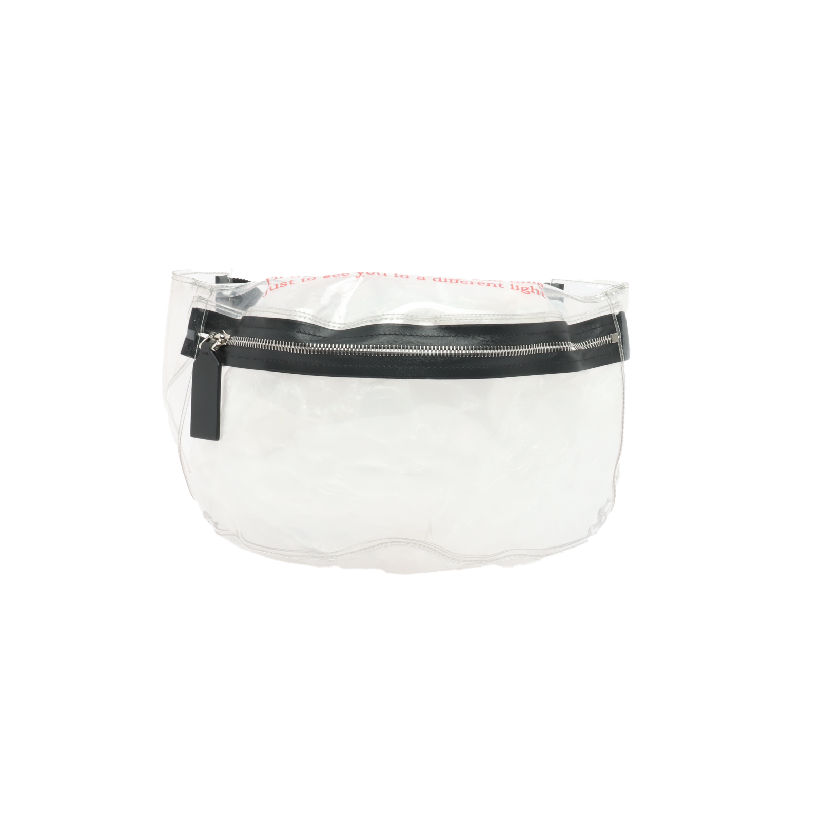 Plastic Belt Bag Clear