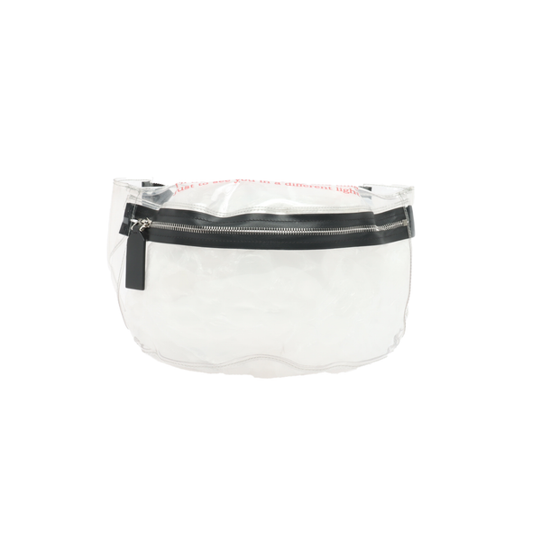 Plastic Belt Bag Clear