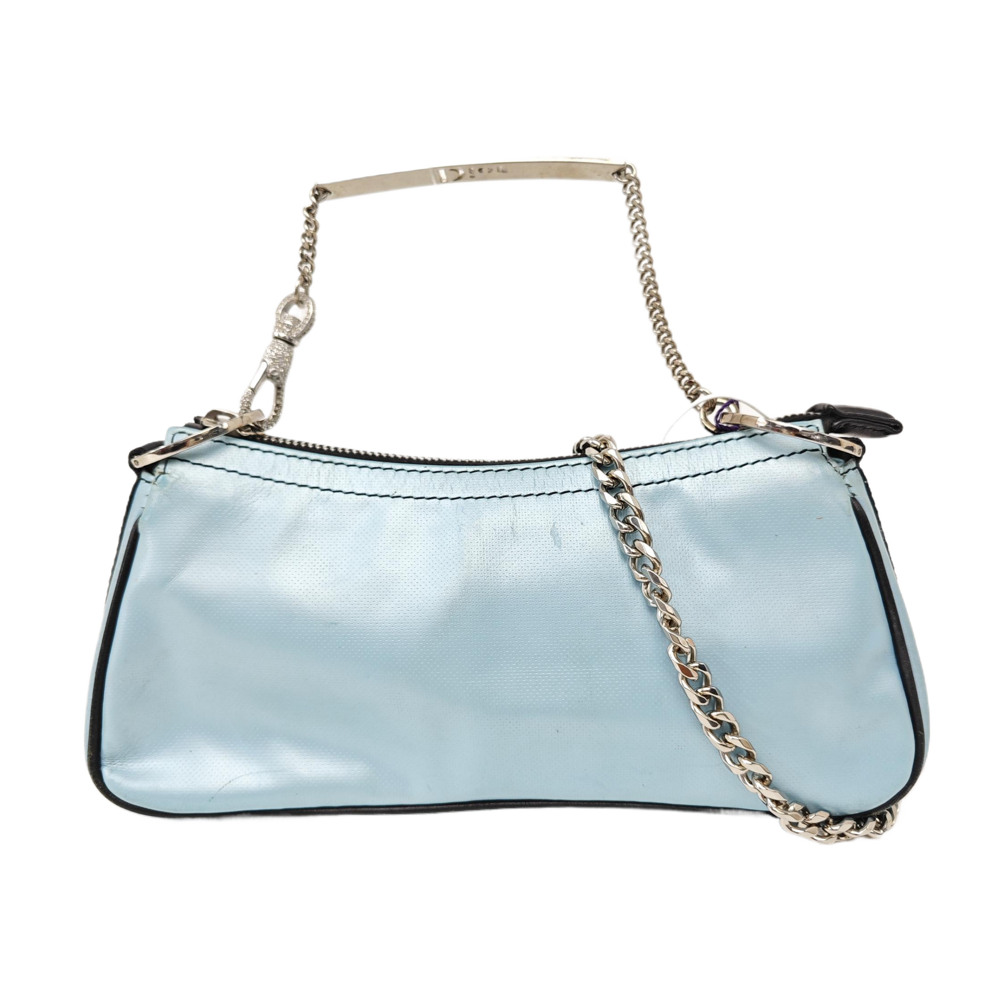 Calfskin Tote Bag Blue