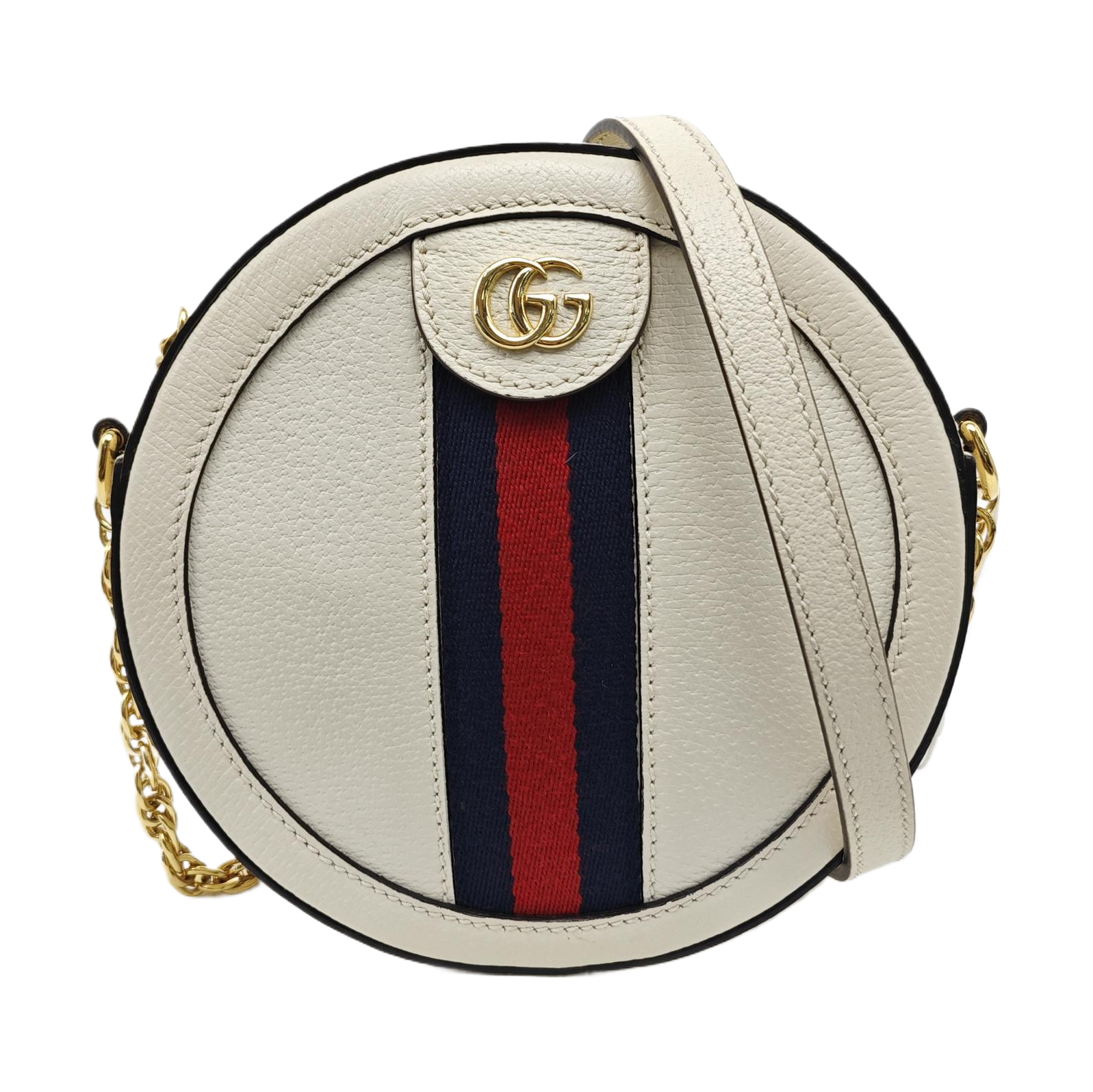 Ophidia Mini Calfskin White