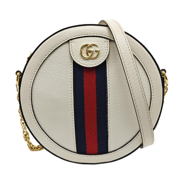 Ophidia Mini Calfskin White