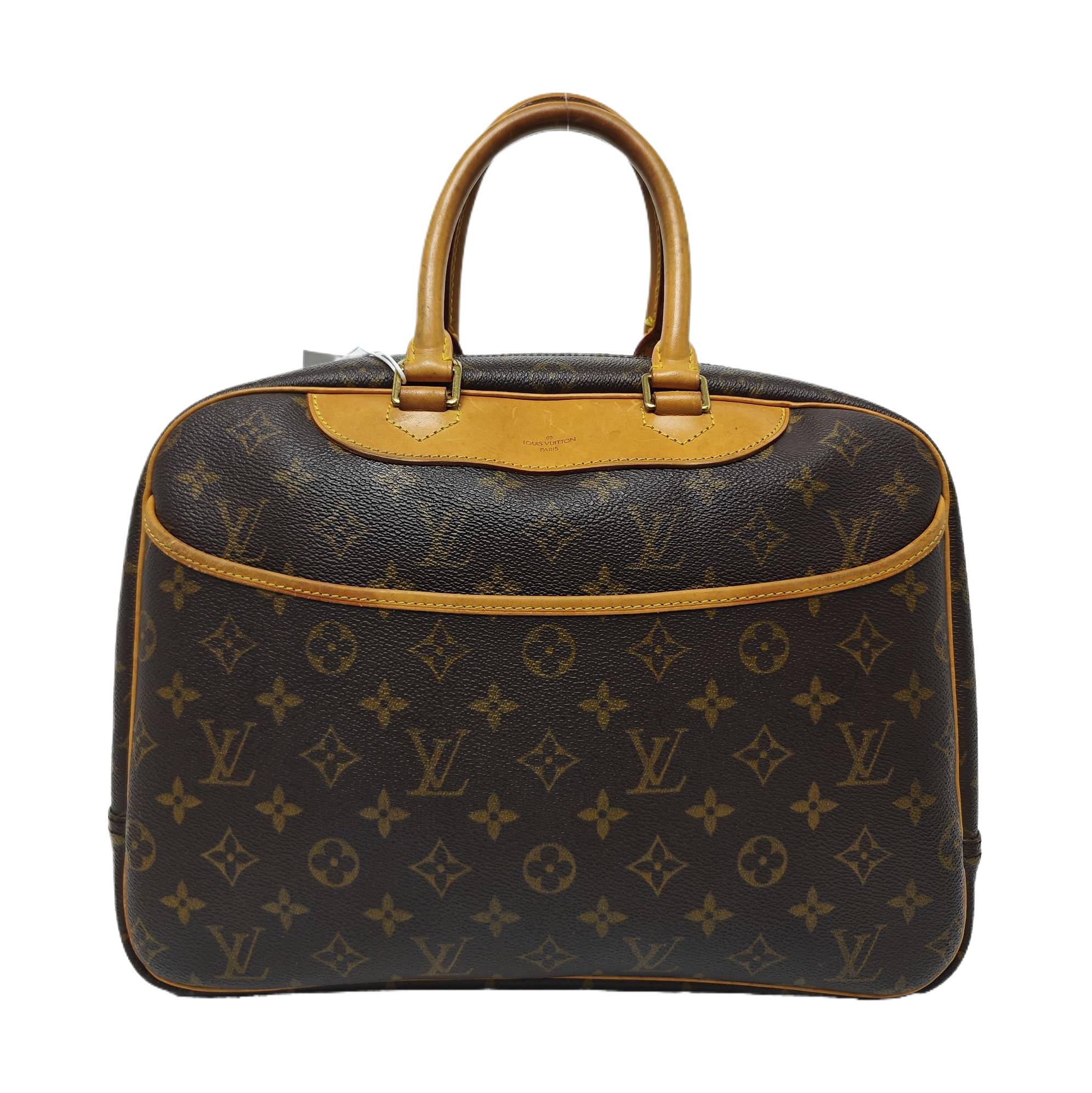 DEAUVILLE Monogram Coated Canvas Brown