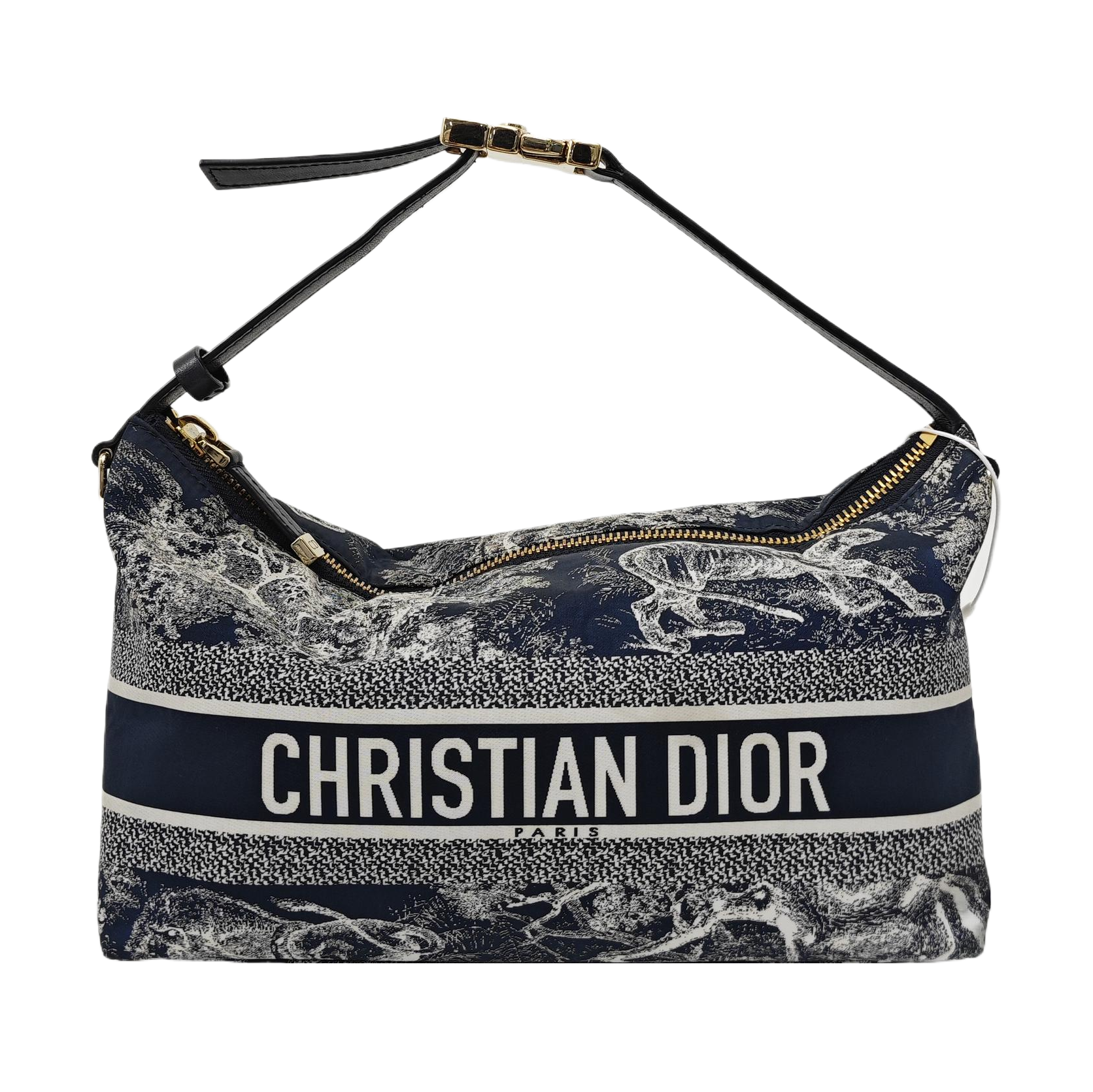 Diortravel Nomad Medium Fabric Blue