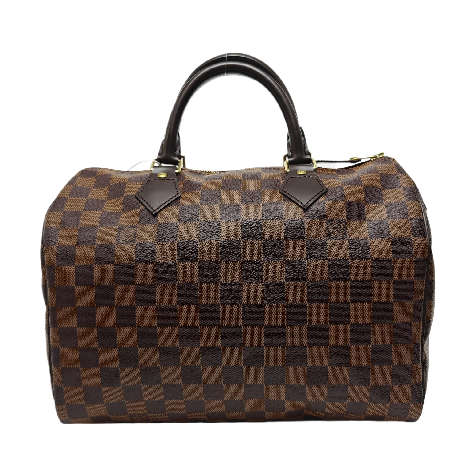 SPEEDY 30 Damier Ebene Coated Canvas Brown