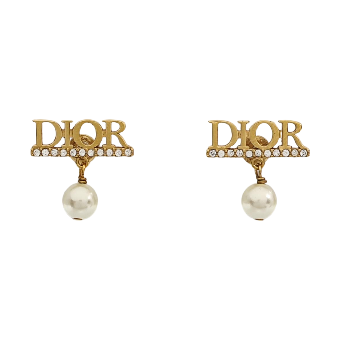Metal Gold Stud Earrings