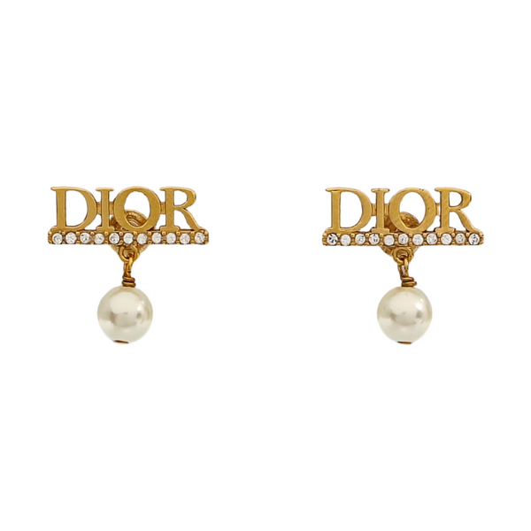 Metal Gold Stud Earrings