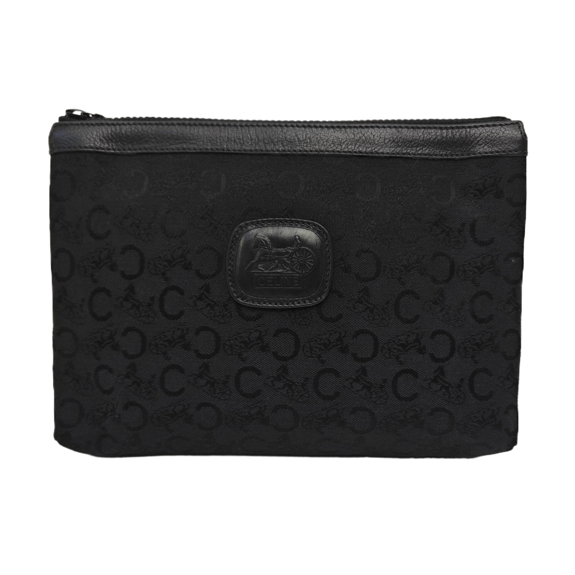 Canvas Clutch Black