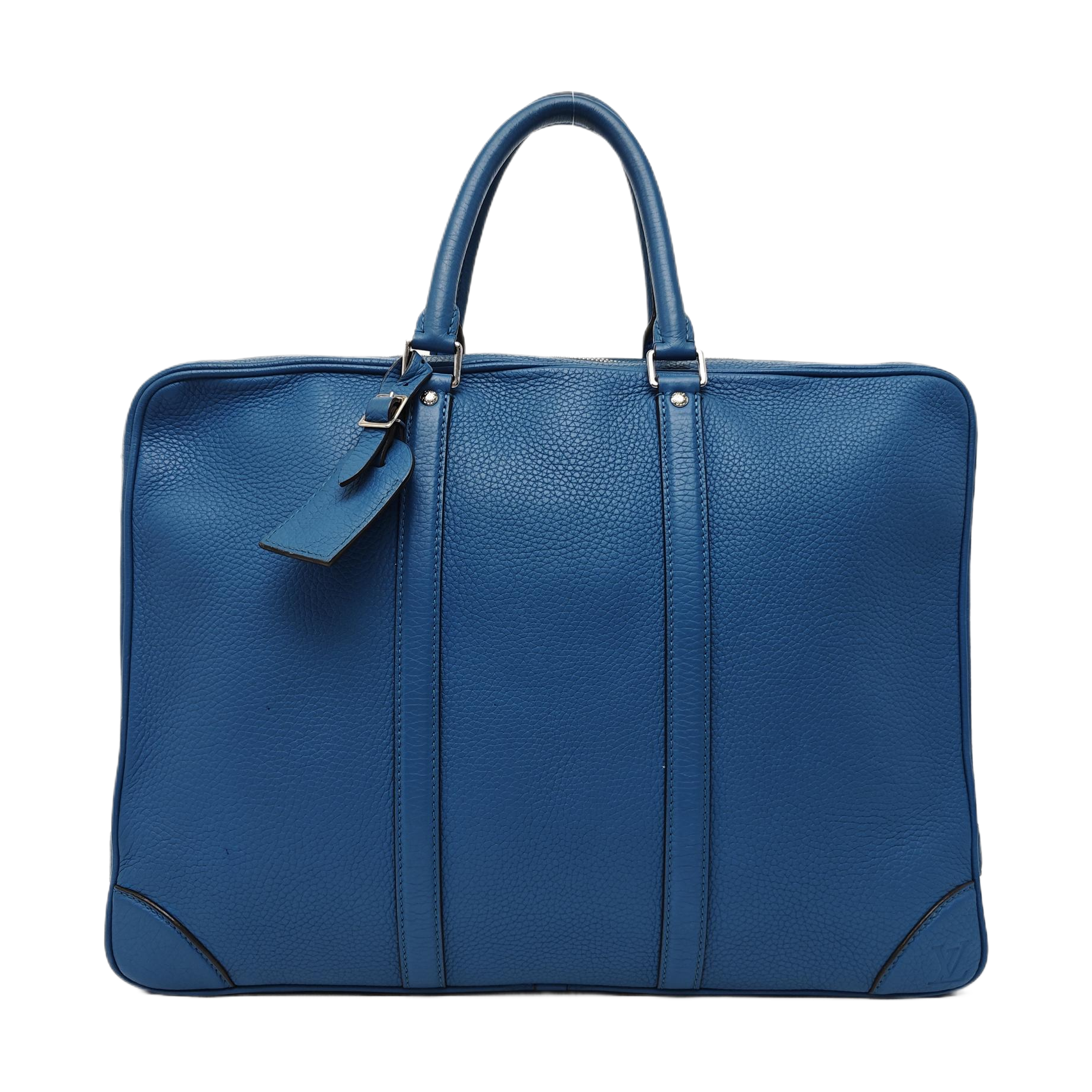 PORTE-DOCUMENTS Calfskin Blue