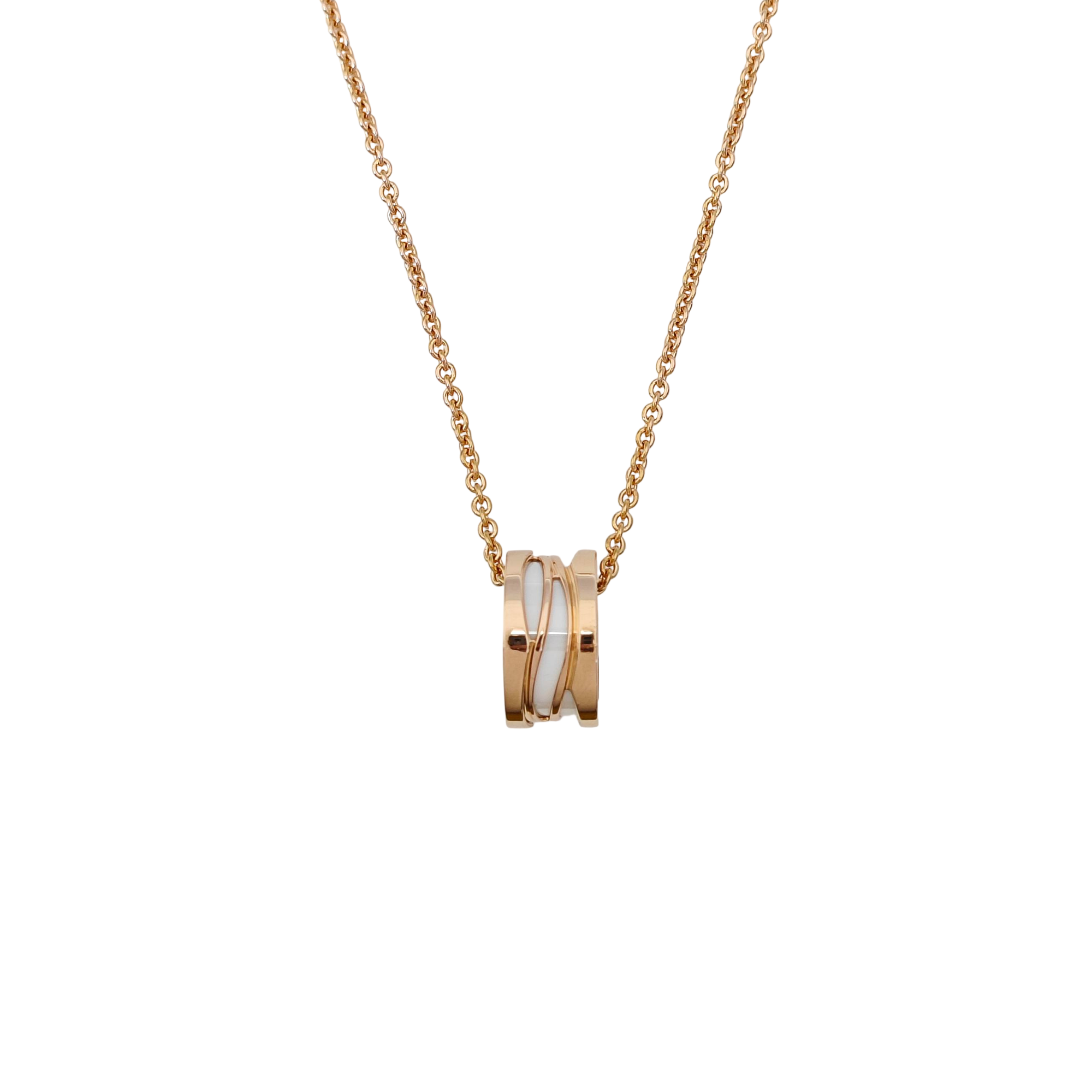 B.ZERO1 18k Rose Gold Necklace