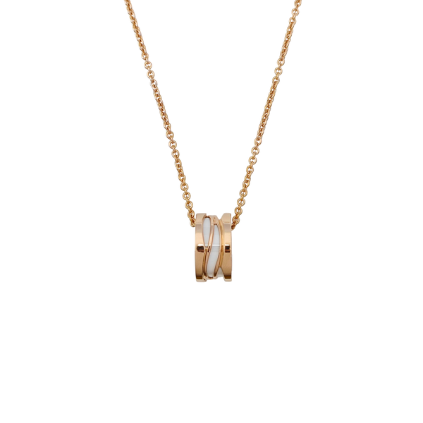 B.ZERO1 18k Rose Gold Necklace