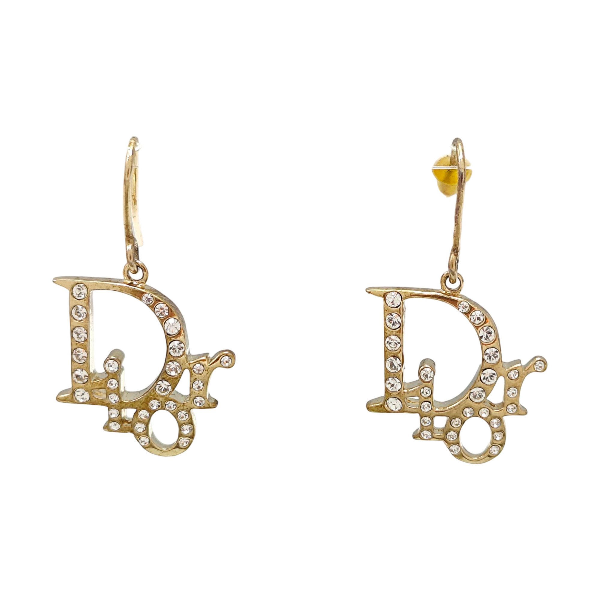 Metal Gold Stud Earrings