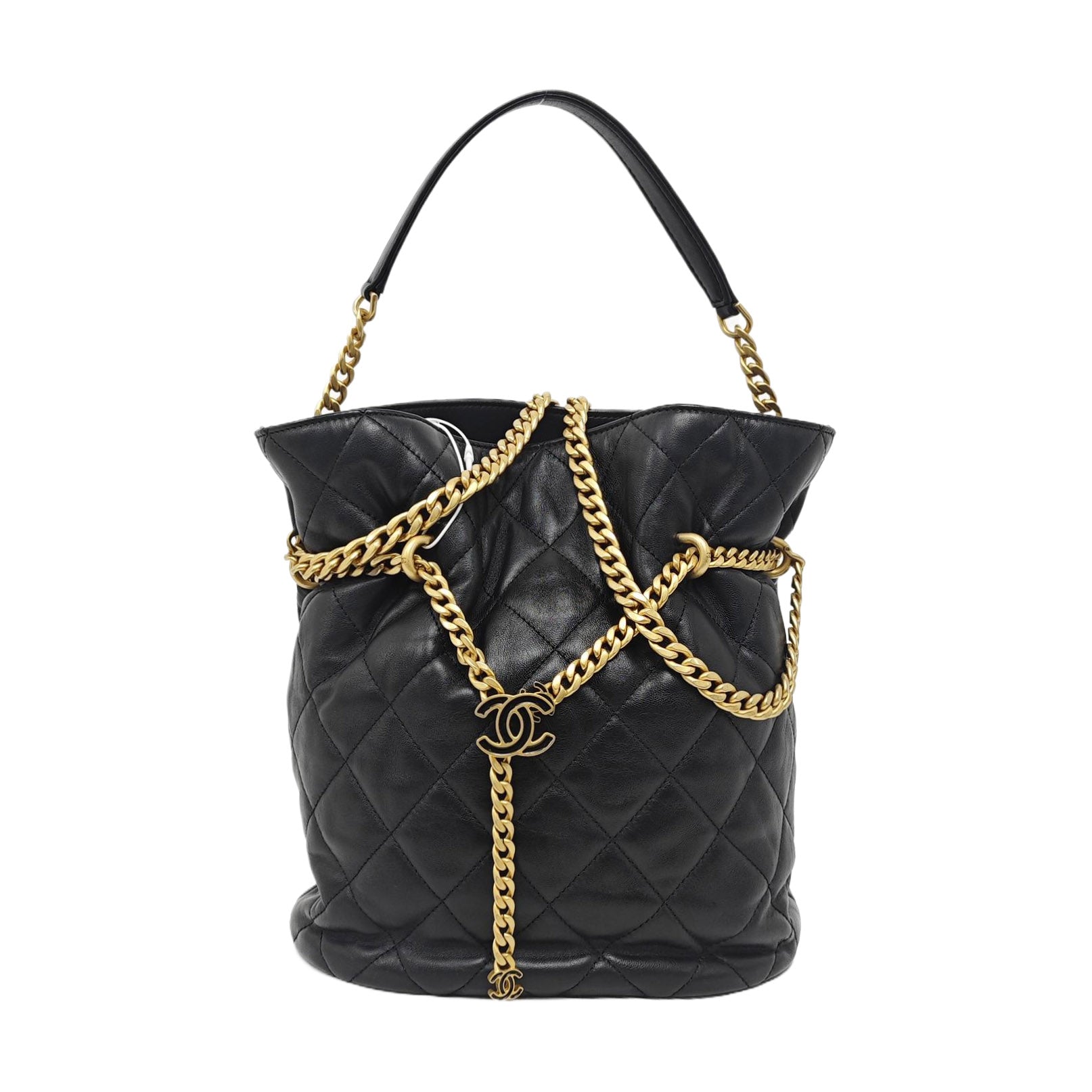 Quilted Lambskin Black
