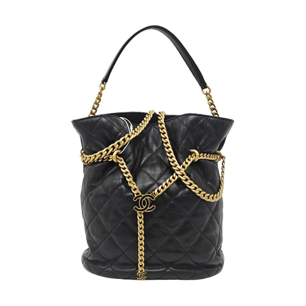 Quilted Lambskin Black