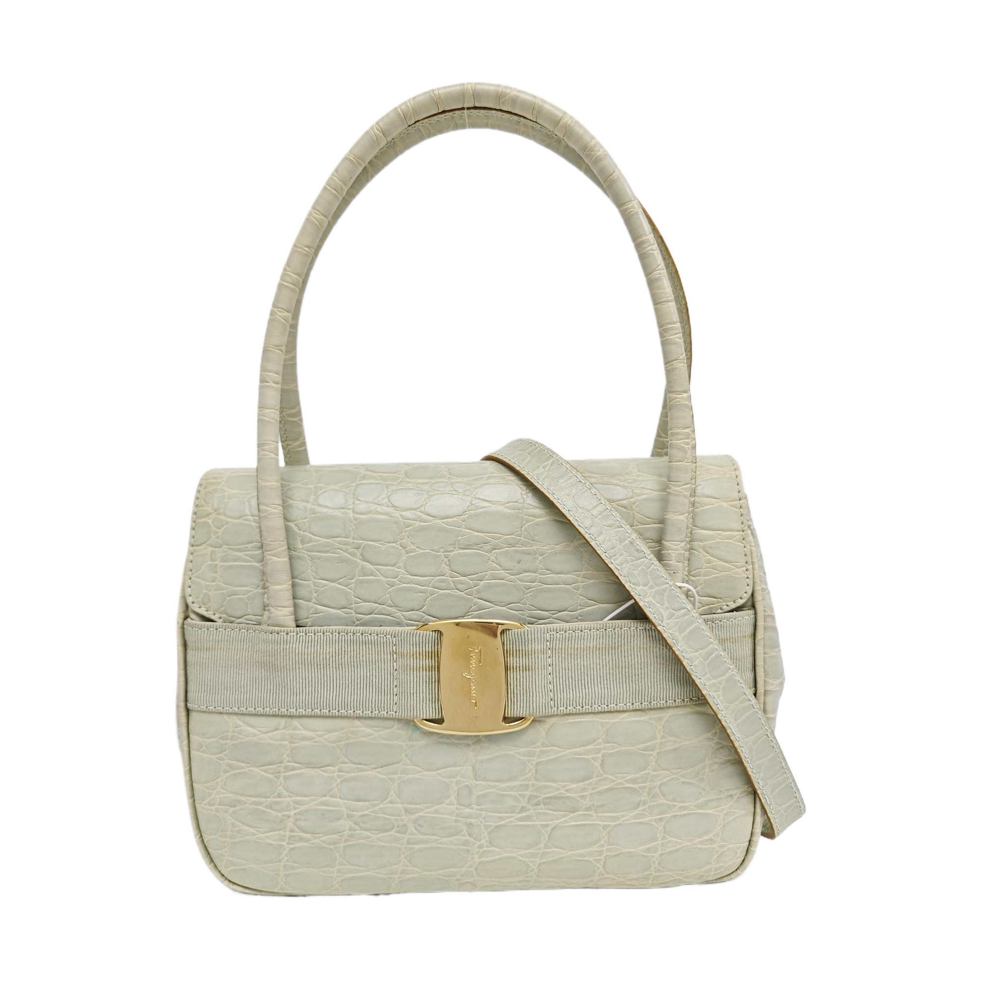 Calfskin Shoulder Bag Green