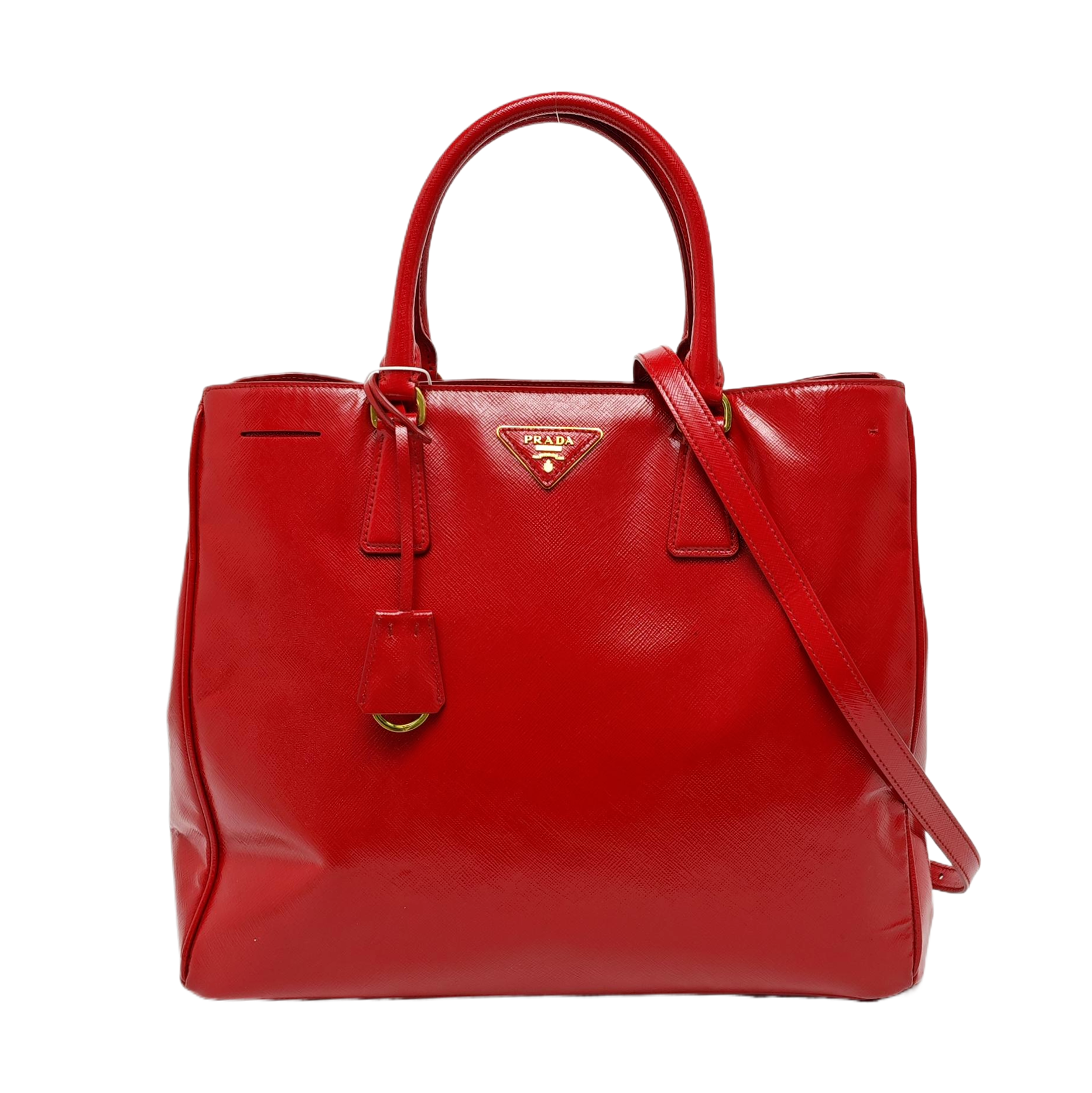 Galleria Saffiano Calfskin Red