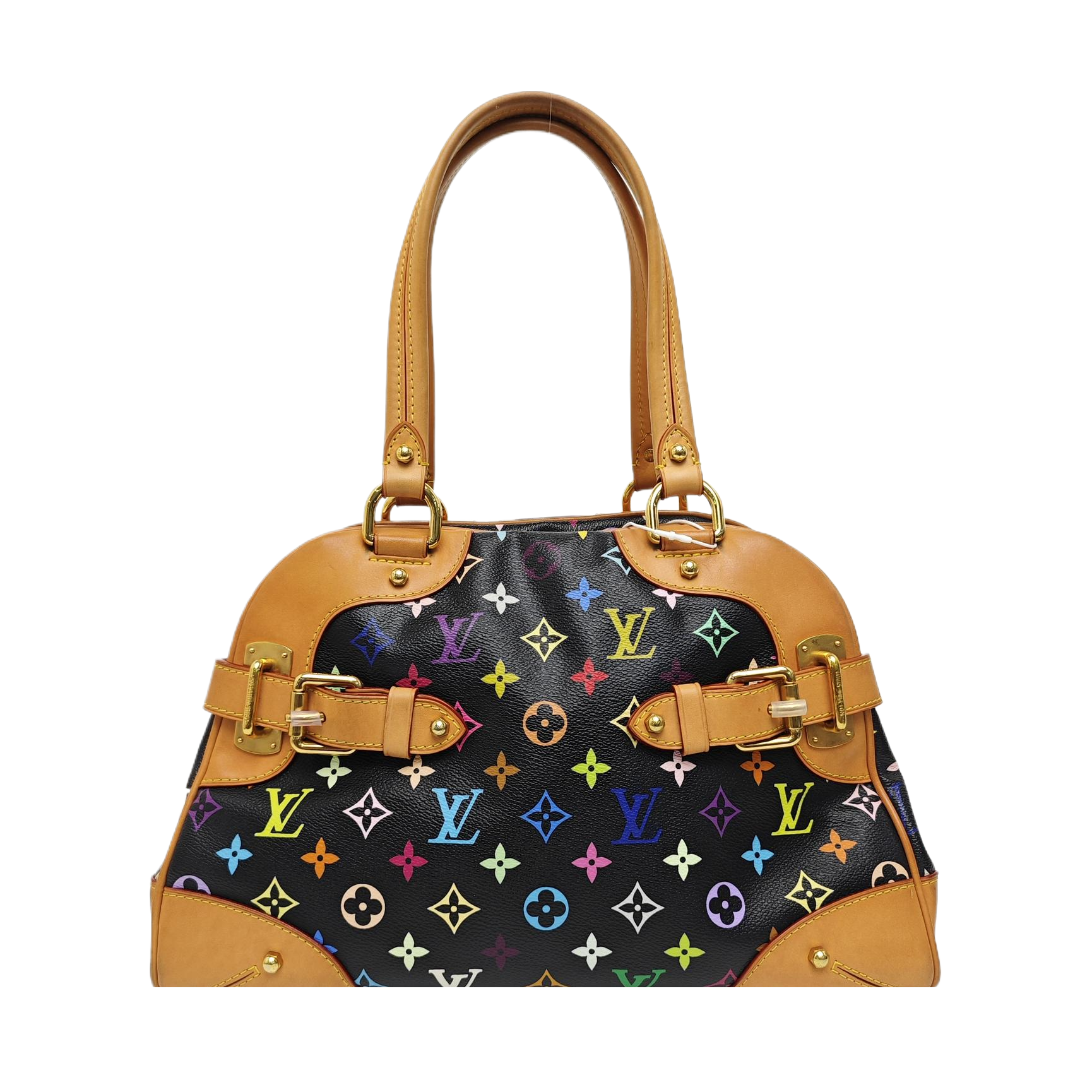 LV × TM CLAUDIA Monogram Coated Canvas Black