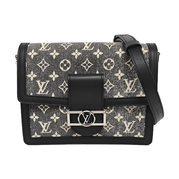 DAUPHINE MM Monogram Fabric Gray