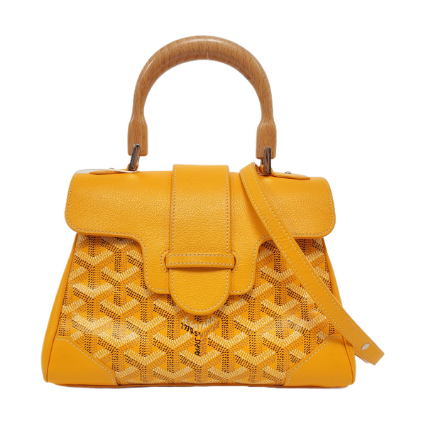 Saïgon Mini Coated Canvas Yellow