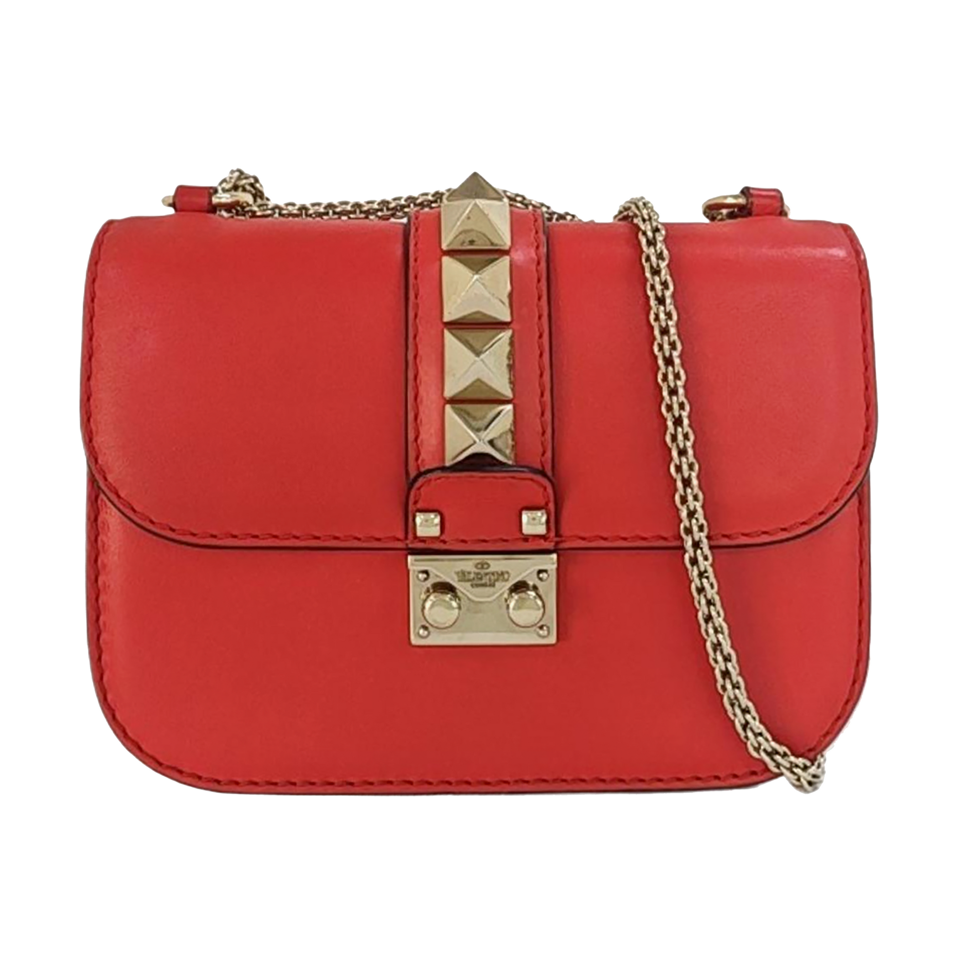 Glam Calfskin Red
