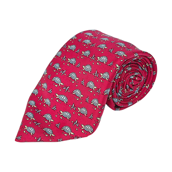Mulberry Silk Tie Red