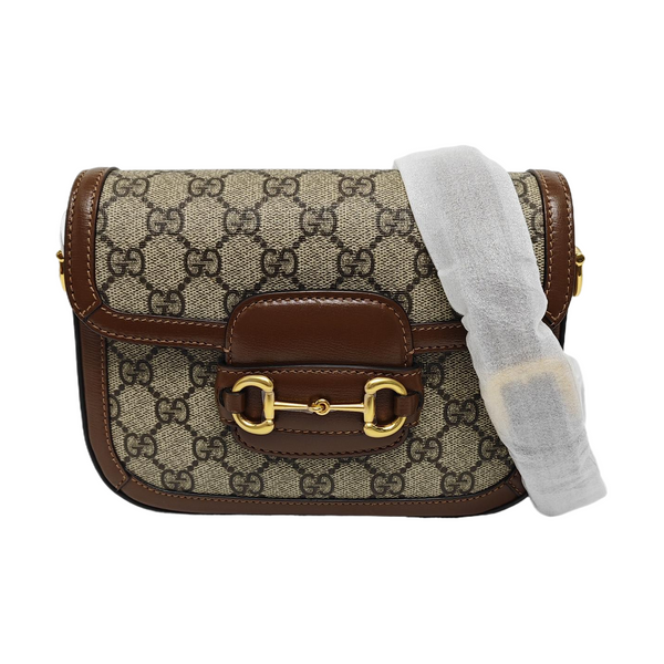 Horsebit 1955 Mini Coated Canvas Beige