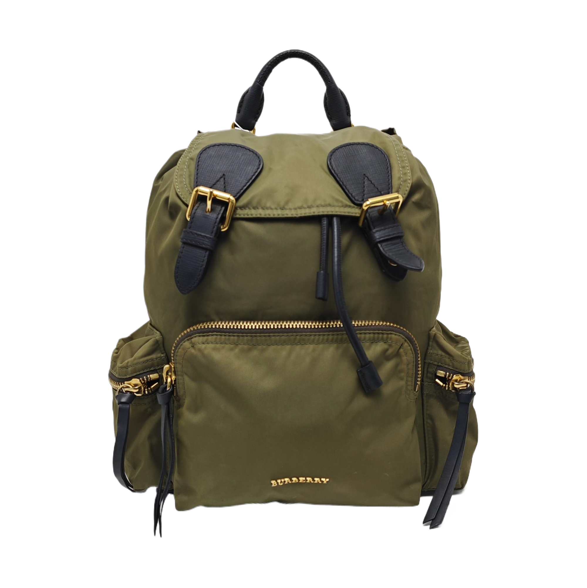 The Rucksack Large Nylon Green