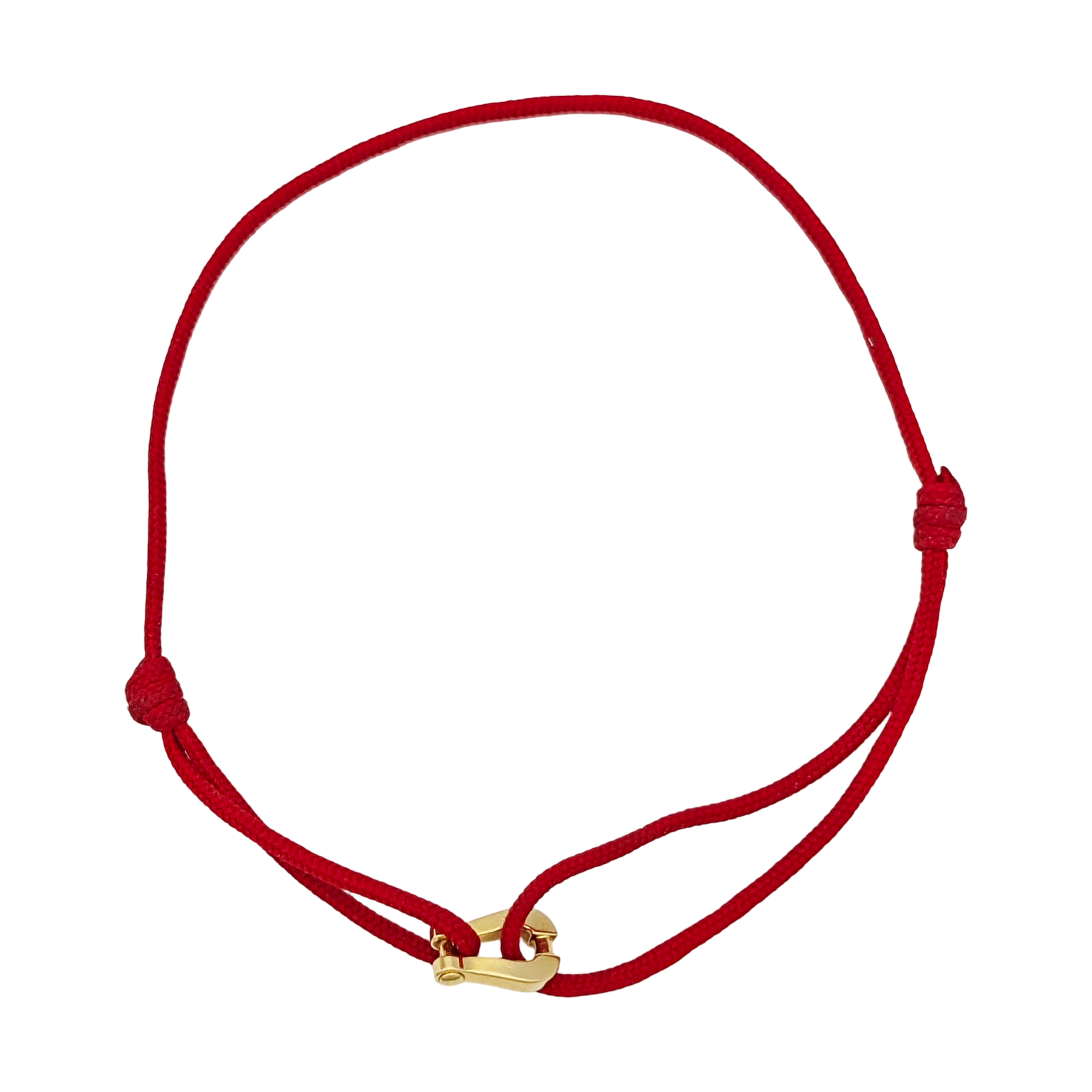 Force 10 Fabric Red Bracelet