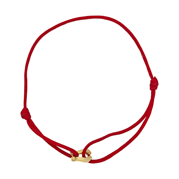Force 10 Fabric Red Bracelet