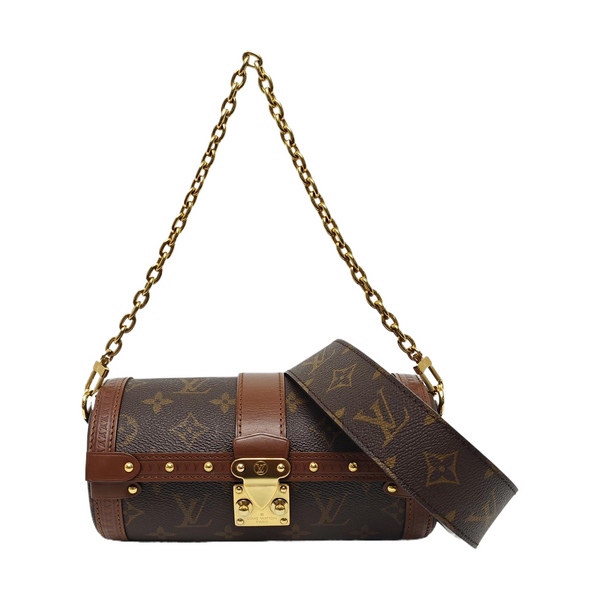 PAPILLON 19 Monogram Coated Canvas Brown