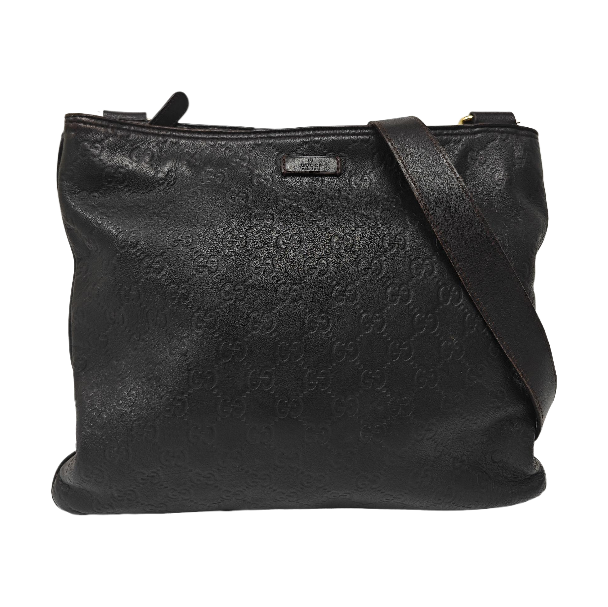 GG Imprime Monogram Calfskin Black