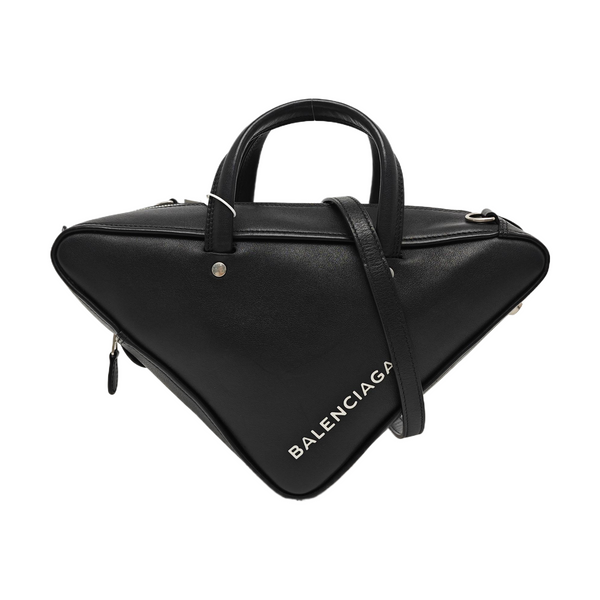 Triangle Calfskin Black