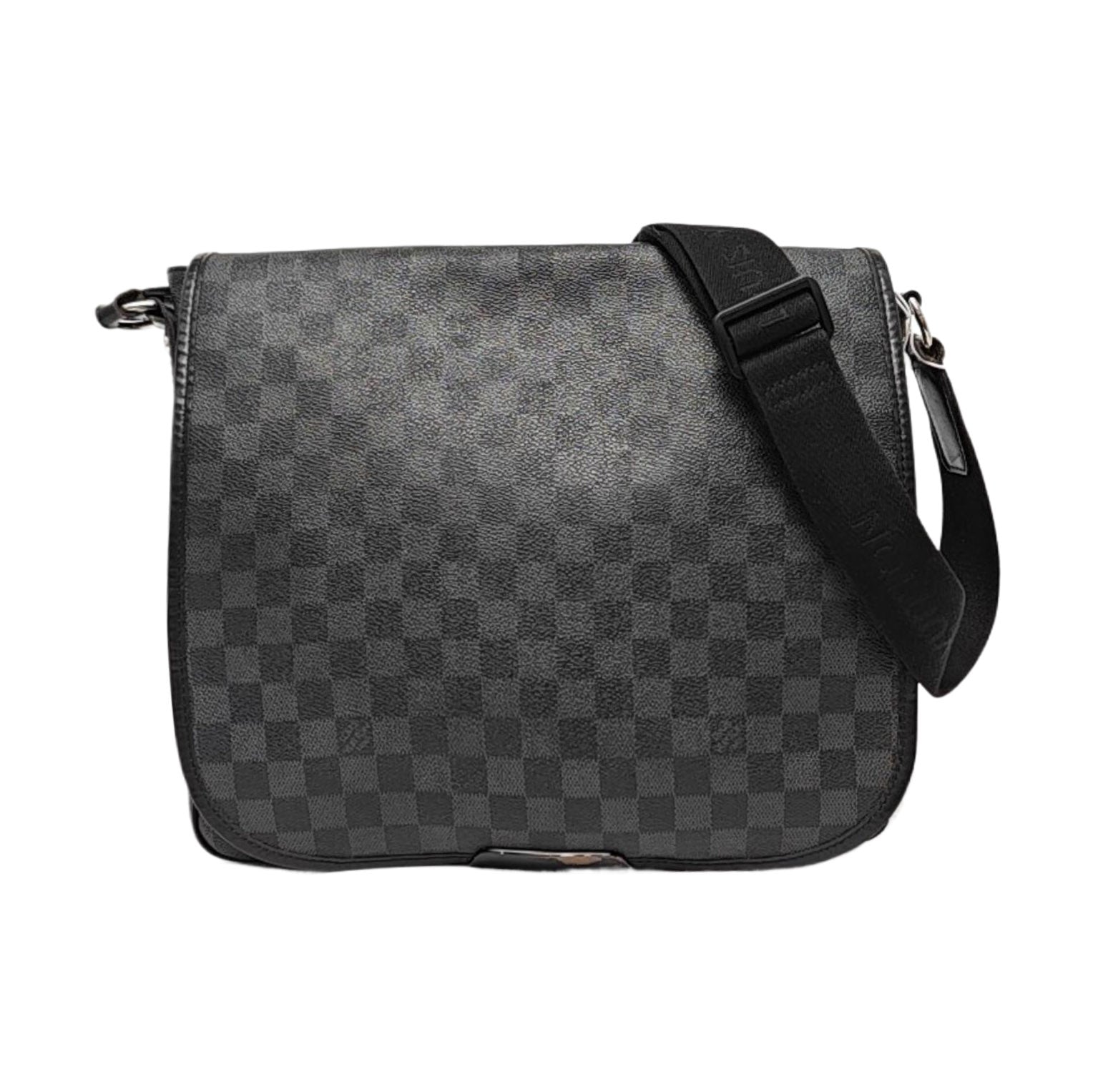 DANIEL Damier Graphite Coated Canvas Gray