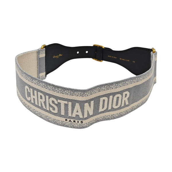 Fabric Waist Cincher Gray